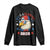 WTF Is A Kilometer Bruh Long Sleeve Shirt Funny Patriotic American Bald Eagle TS02 Black Print Your Wear