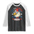 WTF Is A Kilometer Bruh Raglan Shirt Funny Patriotic American Bald Eagle TS02 Black White Print Your Wear