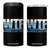 WTF Where's The Fish 4 in 1 Can Cooler Tumbler Funny Fishing Gifts Dad Grandpa Fathers Day TB10 One Size: 16 oz Black Print Your Wear