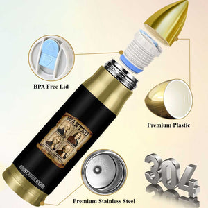 Wanted Treason Founding Fathers 1776 Bullet Tumbler 4th Of July Independence Day TS10 Print Your Wear