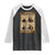 Wanted Treason Founding Fathers 1776 Raglan Shirt 4th Of July Independence Day TS10 Black White Print Your Wear