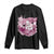 Washington DC Cherry Blossoms Long Sleeve Shirt Capitol Building Sakura TS11 Black Print Your Wear