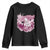 Washington DC Cherry Blossoms Youth Sweatshirt Capitol Building Sakura TS11 Black Print Your Wear