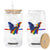 We The People Means Everyone US Constitution LGBT Pride Glass Can Rainbow Bald Eagle TS11 Black Print Your Wear
