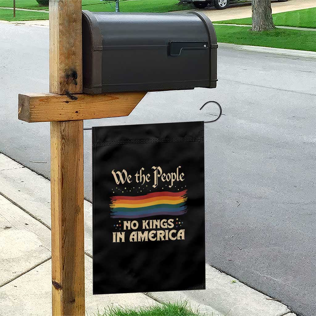We The People No Kings In America Garden Flag Pride Month LGBTQ TS10 Print Your Wear