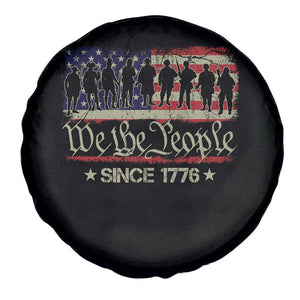 We The People Since 1776 Spare Tire Cover 250 Years America Anniversary Vintage American Flag TS11 Print Your Wear