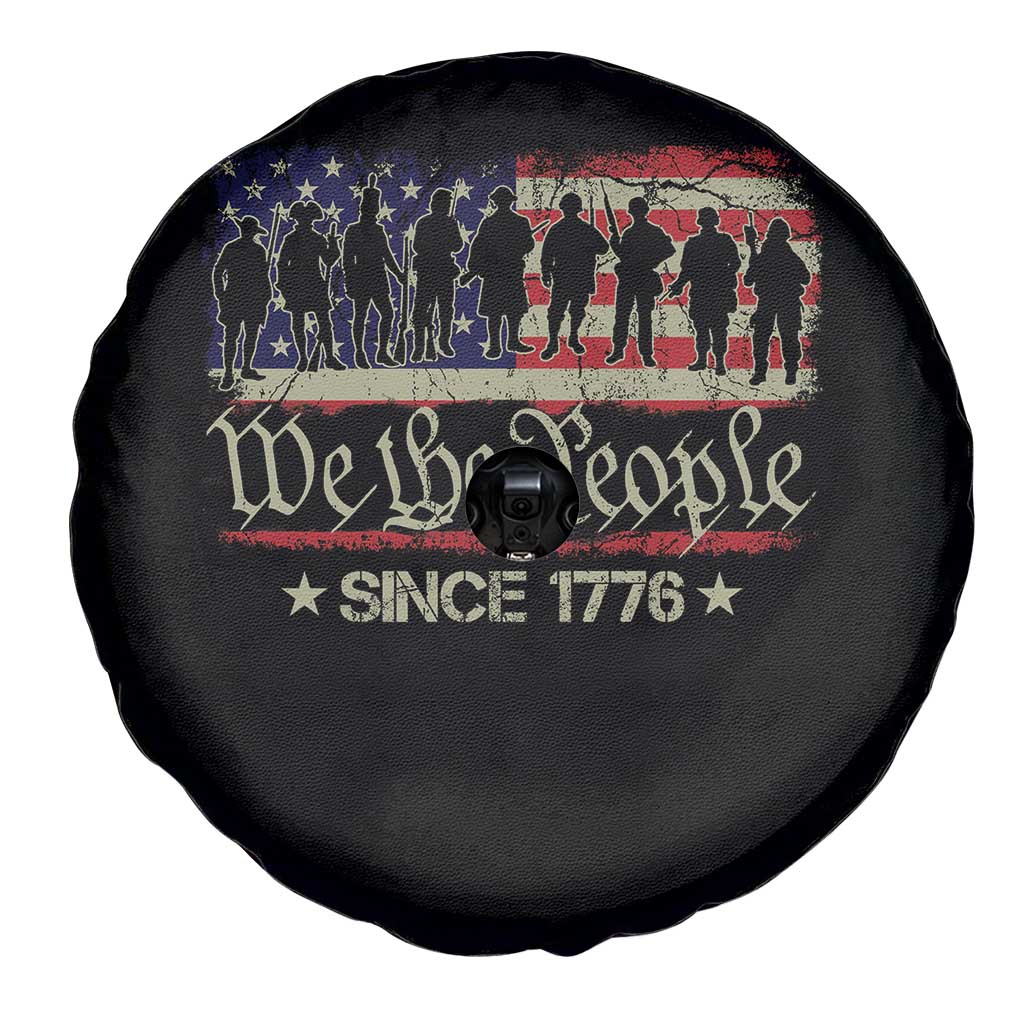 We The People Since 1776 Spare Tire Cover 250 Years America Anniversary Vintage American Flag TS11 Print Your Wear