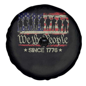 We The People Since 1776 Spare Tire Cover 250 Years America Anniversary Vintage American Flag TS11 Print Your Wear
