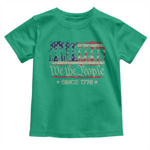 We The People Since 1776 Toddler T Shirt 250 Years America Anniversary Vintage American Flag TS11 Irish Green Print Your Wear