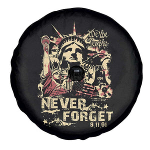We Will Never Forget Spare Tire Cover American Memorial Patriot Day TS02 Print Your Wear