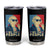 We the People Retro George Washington Tumbler Cup Patriotic American Founding Fathers Peace Sign TS02 Black Print Your Wear