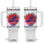 Welcome To America's Gulf Tumbler With Handle Established 2025 Trump Mexico Vintage Summer Beach Vibes TS10 One Size: 40 oz White Print Your Wear