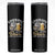 Western Skinny Tumbler Cowboys And Beer That's Why I'm Here Funny Saying TS11 Black Print Your Wear