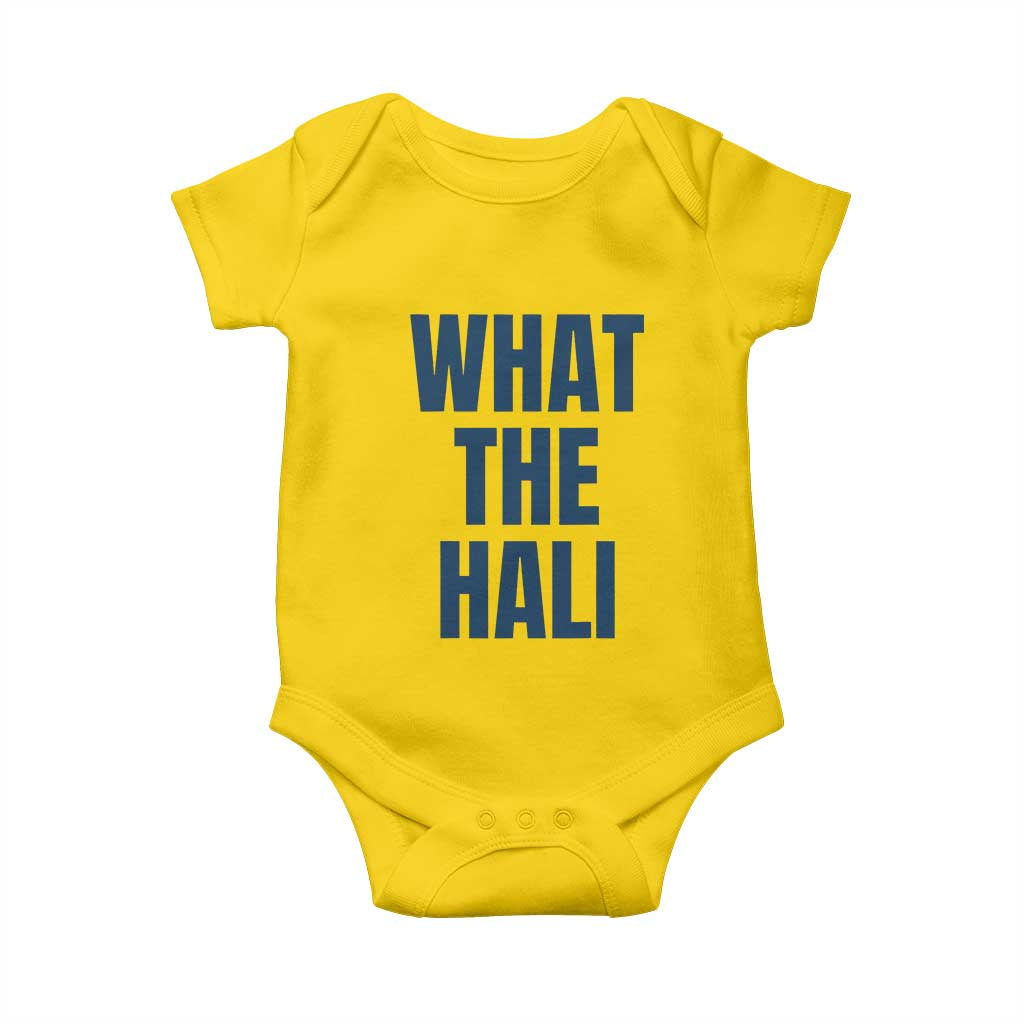 What The Hali Baby Onesie Indiana Hoosier Funny Basketball Overrated TS02 Daisy Print Your Wear