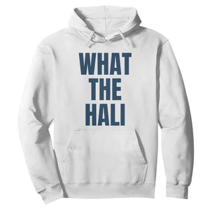 What The Hali Hoodie Indiana Hoosier Funny Basketball Overrated TS02 White Print Your Wear