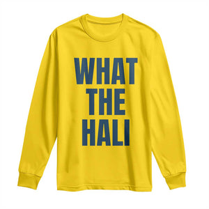 What The Hali Long Sleeve Shirt Indiana Hoosier Funny Basketball Overrated TS02 Daisy Print Your Wear