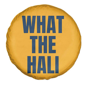 What The Hali Spare Tire Cover Indiana Hoosier Funny Basketball Overrated TS02 Print Your Wear