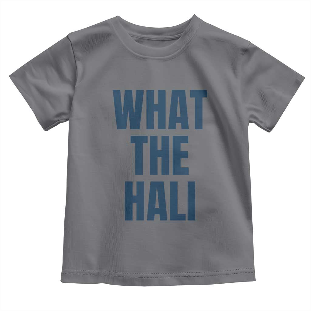 What The Hali Toddler T Shirt Indiana Hoosier Funny Basketball Overrated TS02 Charcoal Print Your Wear