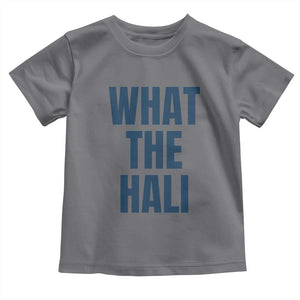 What The Hali Toddler T Shirt Indiana Hoosier Funny Basketball Overrated TS02 Charcoal Print Your Wear