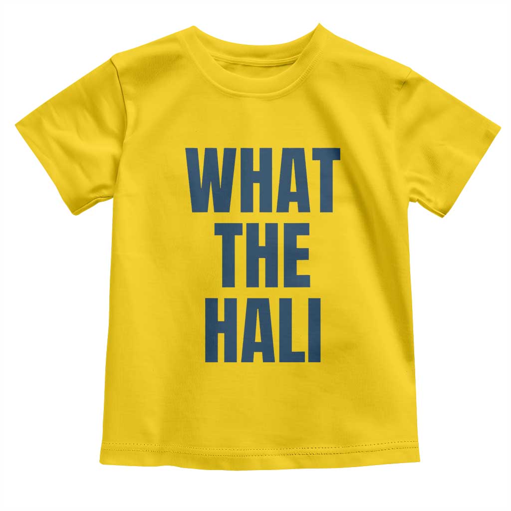 What The Hali Toddler T Shirt Indiana Hoosier Funny Basketball Overrated TS02 Daisy Print Your Wear