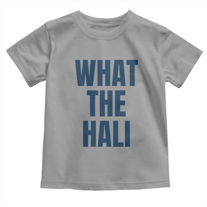 What The Hali Toddler T Shirt Indiana Hoosier Funny Basketball Overrated TS02 Sport Gray Print Your Wear