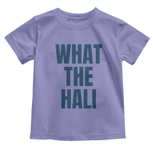 What The Hali Toddler T Shirt Indiana Hoosier Funny Basketball Overrated TS02 Violet Print Your Wear