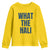 What The Hali Youth Sweatshirt Indiana Hoosier Funny Basketball Overrated TS02 Daisy Print Your Wear