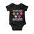 When Someone Attacks One Party Member D20 Dice LGBTQ Ally Baby Onesie TS10 Black Print Your Wear