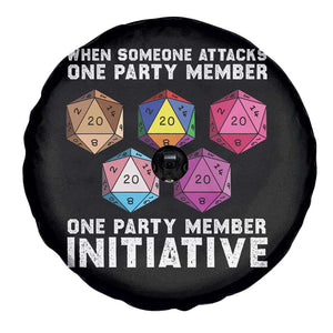 When Someone Attacks One Party Member D20 Dice LGBTQ Ally Spare Tire Cover TS10 Print Your Wear