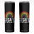 You Are Safe With Me Skinny Tumbler Retro Rainbow LGBTQ Ally Pride TS10 Black Print Your Wear