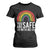 You Are Safe With Me T Shirt For Women Retro Rainbow LGBTQ Ally Pride TS10 Black Print Your Wear