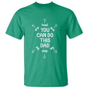 You Can Do This Dad T Shirt Annoucement Baby Shower First Fathers Day Gifts TS10 Irish Green Print Your Wear