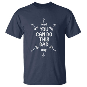 You Can Do This Dad T Shirt Annoucement Baby Shower First Fathers Day Gifts TS10 Navy Print Your Wear