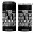 You Can't Tell Me What To Do You're Not My Daughter 4 in 1 Can Cooler Tumbler Funny Fathers Day Girl Dad TS10 One Size: 16 oz Black Print Your Wear
