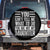 You Can't Tell Me What To Do You're Not My Daughter Spare Tire Cover Funny Fathers Day Girl Dad TS10 No hole Black Print Your Wear
