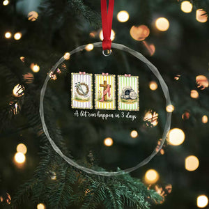 A Lot Can Happen in 3 Days Crystal Glass Ornament Christian Jesus Easter TS14 Print Your Wear