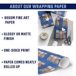 A Lot Can Happen In Three Days Christian Easter Wrapping Paper Roll Empty Tomb Cross Landscape Faith Inspirational Gift TS02 Print Your Wear