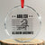 Abolish Alligator Prison Crystal Glass Ornament Stop Alcatraz Sace Everglades TS02 Transparent Glass 3'' Circle Print Your Wear