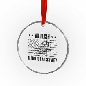 Abolish Alligator Prison Crystal Glass Ornament Stop Alcatraz Sace Everglades TS02 Print Your Wear