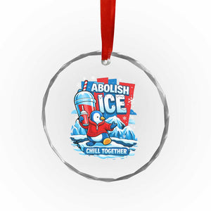 Abolish Ice Crystal Glass Ornament Subtle FDT Penguin Slush Drink Funny Summer Chill Mode TS10 Print Your Wear