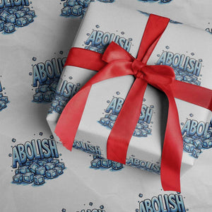 Abolish Ice Wrapping Paper Roll Minnesota Resistance Protest TS12 White Print Your Wear