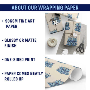 Abolish Ice Wrapping Paper Roll Minnesota Resistance Protest TS12 Print Your Wear