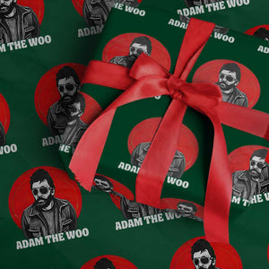 Adam Inspired Graphic Wrapping Paper Roll The Woo In Remembrance Memorial Tribute TS02 Green Print Your Wear