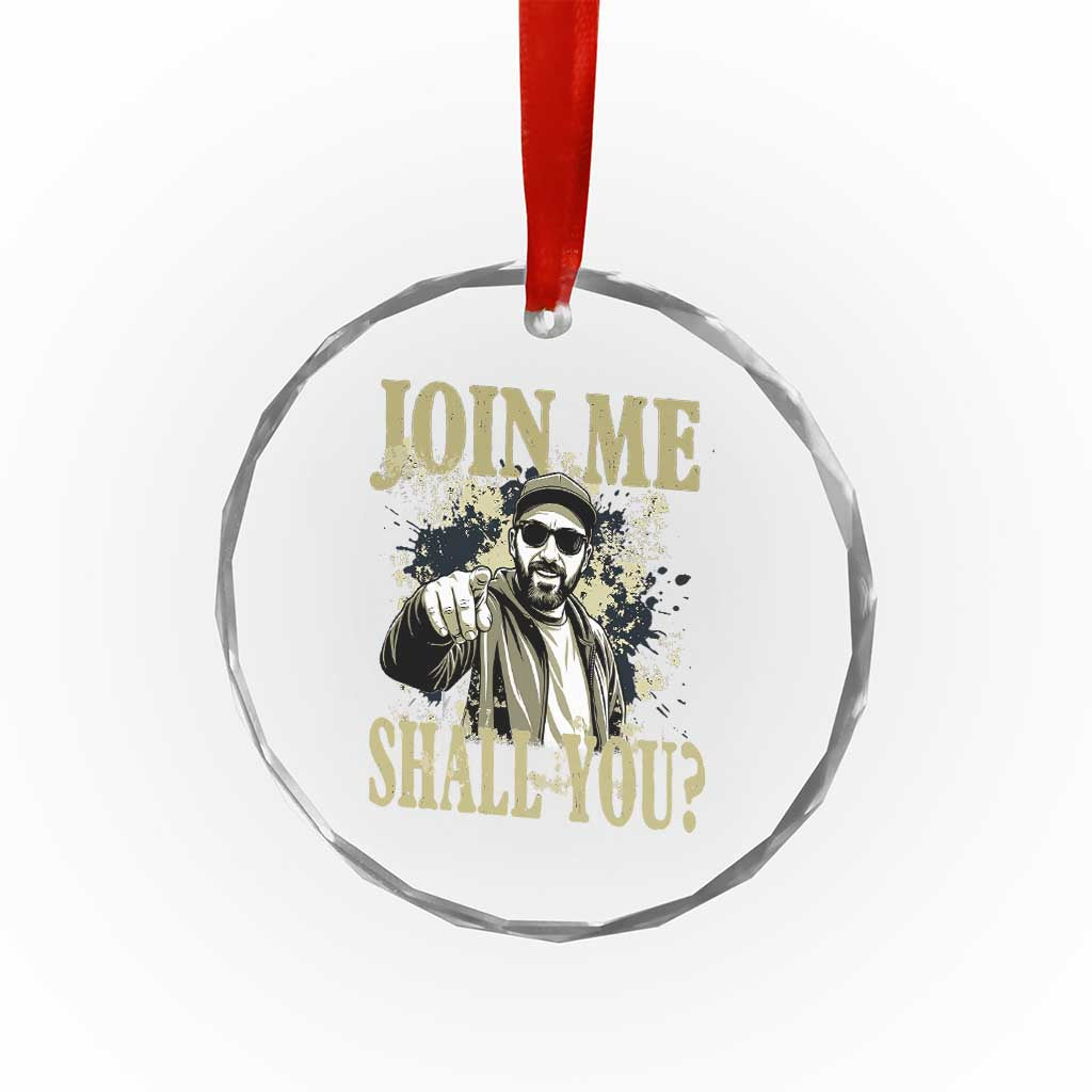 Adam Memorial Tribute Crystal Glass Ornament Join Me Shall You TS14 Print Your Wear