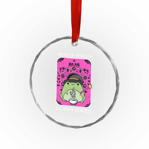 ADHD Meme Crystal Glass Ornament Neurodivergent Wizard Frog I Cant Focus TS10 Print Your Wear