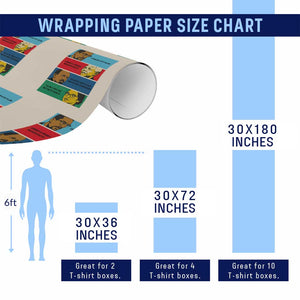 African American Leaders History Quote Gift Wrapping Paper Roll TS12 Print Your Wear