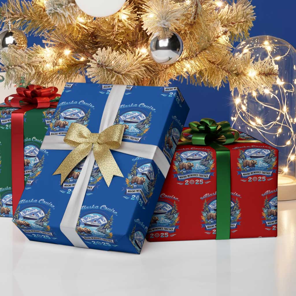 Alaska Cruising Wrapping Paper Roll Alaskan Cruisin Together Matching Family Cruise TS10 Print Your Wear