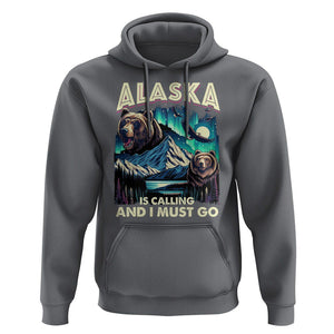 Alaska Is Calling And I Must Go Aurora Beer Home Hoodie TS09 Charcoal Print Your Wear