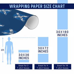 Alba Gu Brath Wrapping Paper Roll Vintage Scottish Scotland Flag Saltire TS11 Print Your Wear