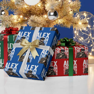 Alex Pretti Wrapping Paper Roll Alex The Man The Myth The Legend Vintage Gift TS12 Print Your Wear